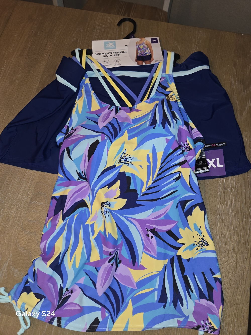 ZeroXposur Women's XXL Tankini Swim Set New